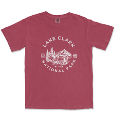 Lake Clark National Park T-shirt in Brick