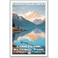 Lake Clark National Park WPA Sticker Large