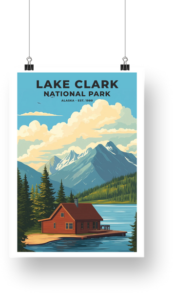 Lake Clark National Park Poster