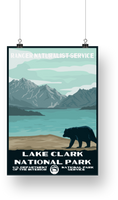 Lake Clark National Park Poster