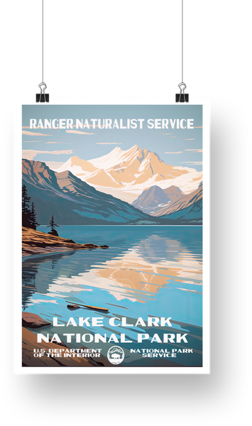 Lake Clark National Park Poster