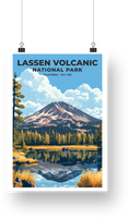 Lassen Volcanic National Park Poster