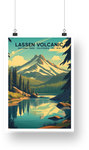 Lassen Volcanic National Park Poster