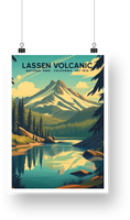 Lassen Volcanic National Park Poster