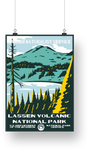 Lassen Volcanic National Park Poster