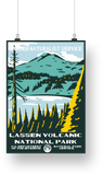 Lassen Volcanic National Park Poster