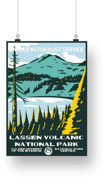 Lassen Volcanic National Park Poster