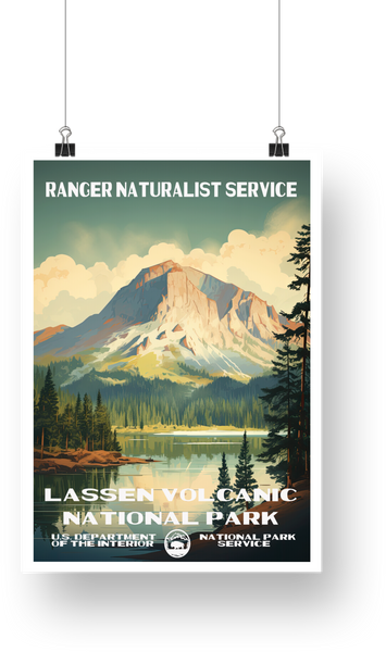 Lassen Volcanic National Park Poster