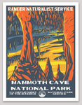 Mammoth Cave National Park WPA Sticker Large