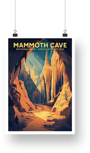 Mammoth Cave National Park Poster