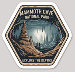 Mammoth Cave National Park Die Cut Sticker