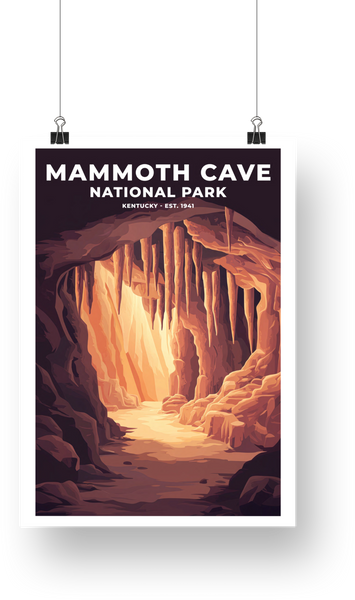 Mammoth Cave National Park Poster