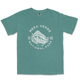Mesa Verde National Park T-shirt in Blue Spruce