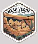 Mesa Verde National Park Die Cut Sticker