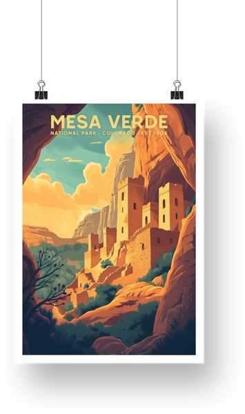 Mesa Verde National Park Poster