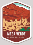 Mesa Verde National Park Die Cut Sticker Large
