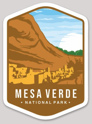 Mesa Verde National Park Die Cut Sticker Large