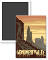 Monument Valley Magnet