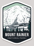 Mount Rainier National Park Die Cut Sticker Large