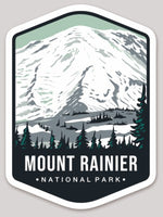 Mount Rainier National Park Die Cut Sticker Large
