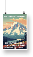 Mount Rainier National Park Poster