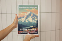 Mount Rainier National Park Poster