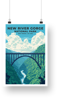 New River Gorge National Park Poster