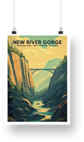 New River Gorge National Park Poster