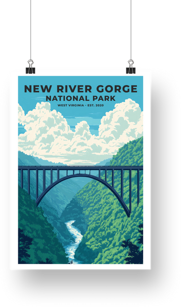 New River Gorge National Park Poster