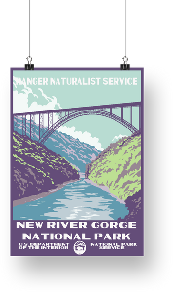 New River Gorge National Park Poster