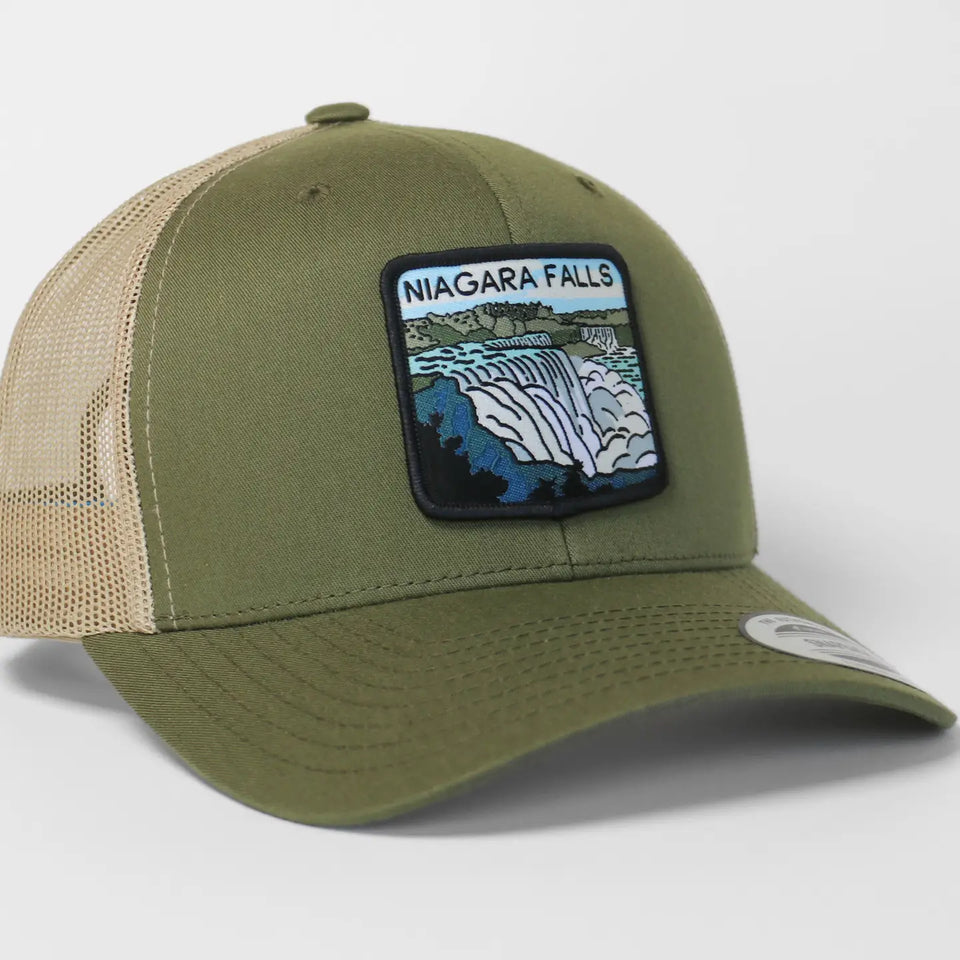 Niagara Falls Mesh Snapback Hat