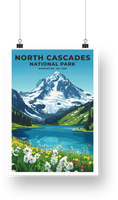 North Cascades National Park Poster