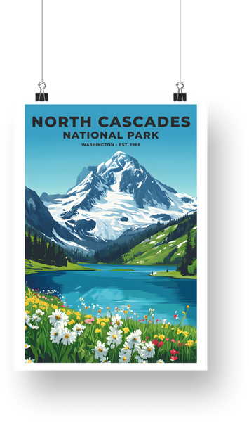 North Cascades National Park Poster