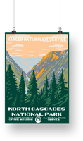 North Cascades National Park Poster