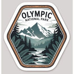 Olympic National Park Die Cut Sticker