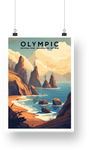 Olympic National Park Poster