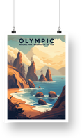 Olympic National Park Poster