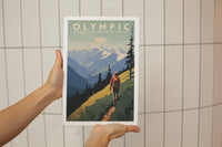 Olympic National Park Poster