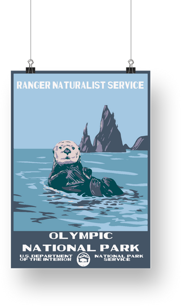 Olympic National Park Poster