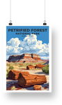 Petrified Forest National Park Poster