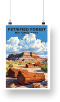 Petrified Forest National Park Poster