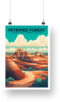 Petrified Forest National Park Poster