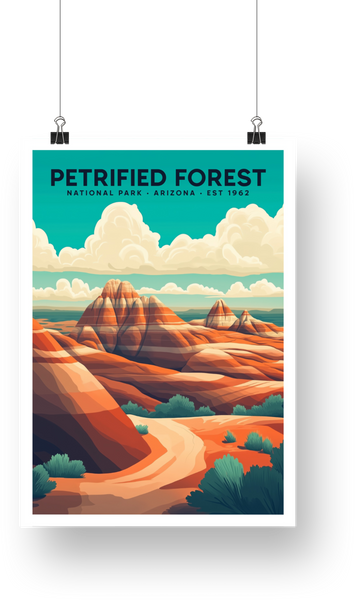 Petrified Forest National Park Poster