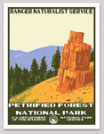 Petrified Forest National Park WPA Sticker Large