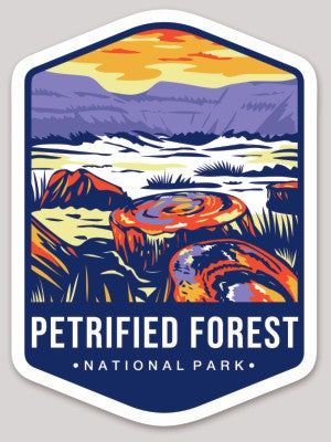 Petrified Forest National Park Die Cut Sticker Large