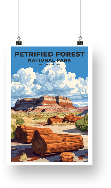 Petrified Forest National Park Poster