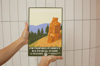 Petrified Forest National Park Poster