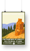 Petrified Forest National Park Poster