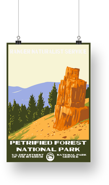 Petrified Forest National Park Poster