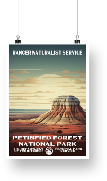 Petrified Forest National Park Poster